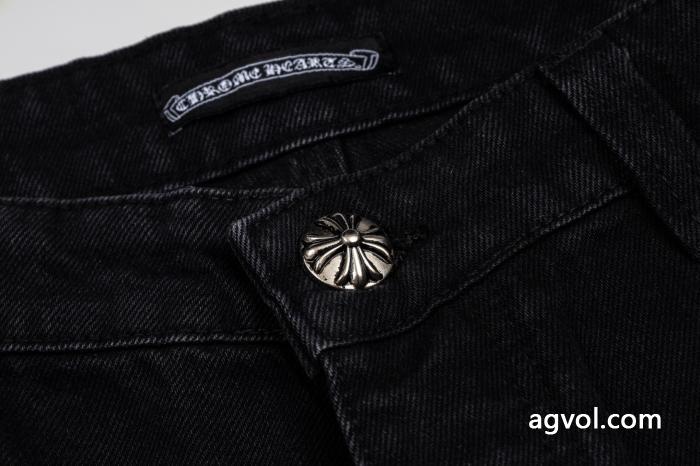 高評価の人気品  数量限定品 好印象265%CHROME HEARTSデニムショートパンツブランドコピー_0_4