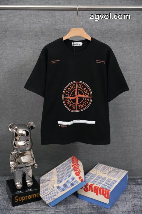 Stone Island半袖Tシャツブランド 通販 激安ファッション 人気 クリスマスおすすめアイテム 新作限定めっちゃ綺麗色_0_3