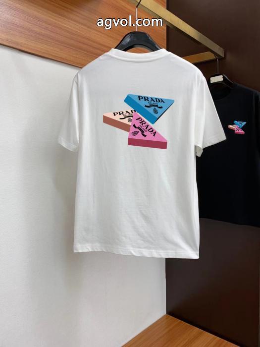 通販 ブランド半袖Tシャツ最新作正規品 雑誌登載商品 最高にCOOL2026新作プラダ_0_3