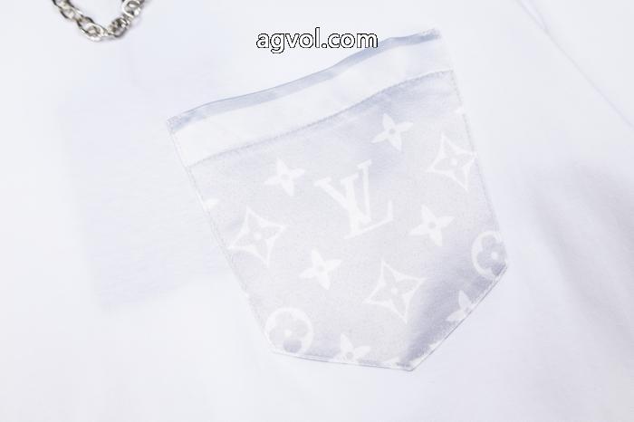 半袖Tシャツ人気爆だんな売れ筋！ 夏季超人気 26SS 異素材偽物 ブランド 激安LOUIS VUITTON_0_1