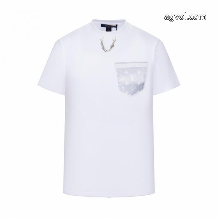 半袖Tシャツ人気爆だんな売れ筋！ 夏季超人気 26SS 異素材偽物 ブランド 激安LOUIS VUITTON_0_3