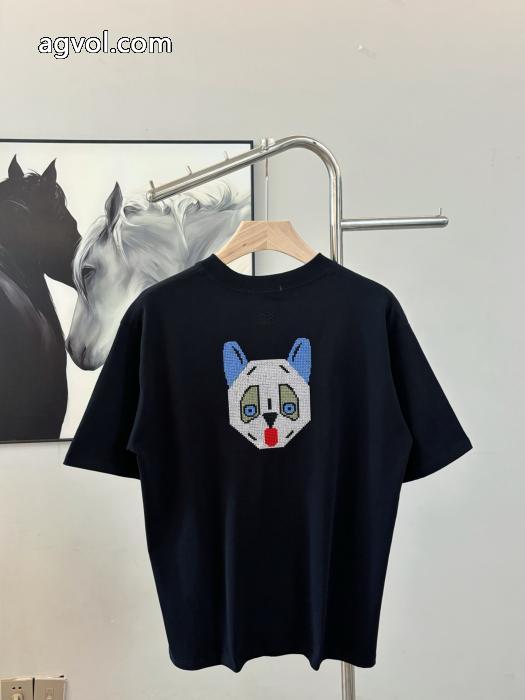 半袖Tシャツカジュアルの定番 絶妙な新商品 おしゃれアイテム偽 ブランド 通販LOEWE_0_2