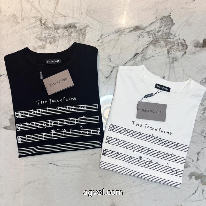 ブランド コピー 販売半袖Tシャツbalenciagaどの年代にも好感度 品質保証低価 高品質_1_0