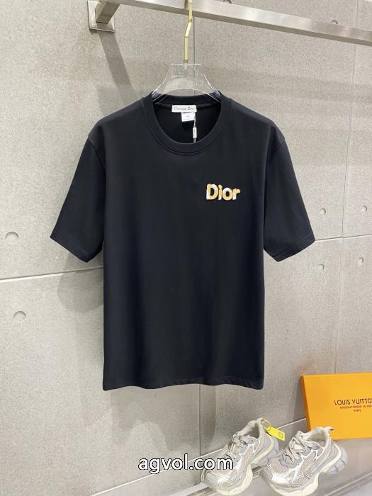 魅力的なポイント 在庫を確保 ファッション通販偽 ブランド 販売DIOR半袖Tシャツ_0_4