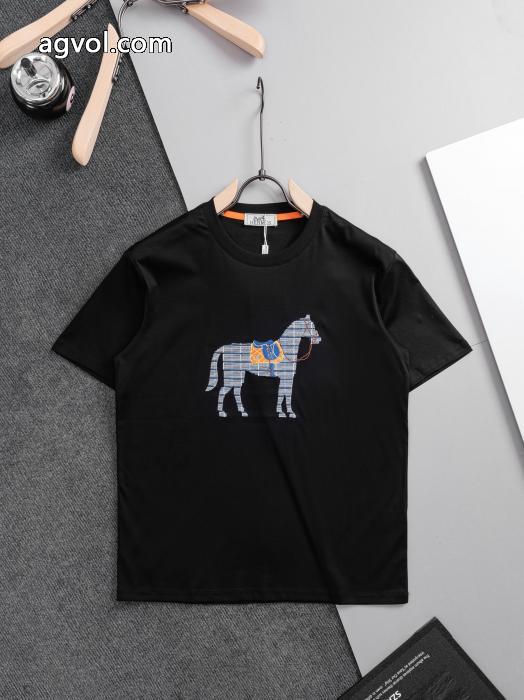 ブランド コピー半袖Tシャツプレミアム品質 人気定番大人気 SS26限定版HERMES_0_4