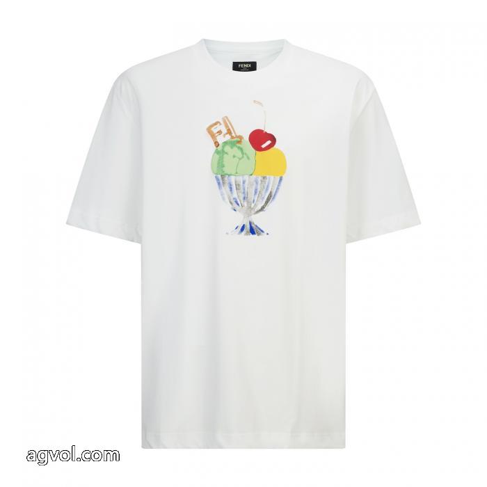 半袖Tシャツブランド 偽物FENDI美しい 格好良すぎる 注目の一品_0_1