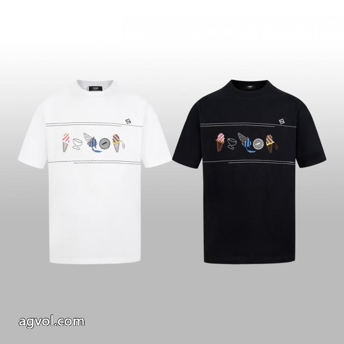 超激得格安 トップセラー賞受賞 今流行FENDIブランド コピー 専門店半袖Tシャツ_0_1