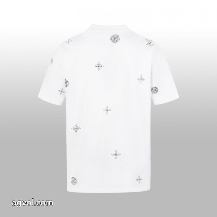 ファッションスタイル 韓国人気 新着アイテム最新コピー 通販半袖TシャツLOUIS VUITTON_0_2