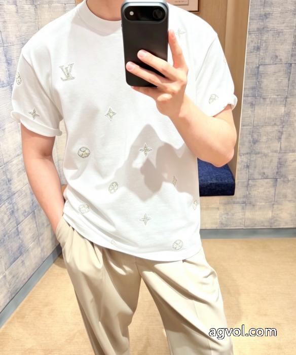 ファッションスタイル 韓国人気 新着アイテム最新コピー 通販半袖TシャツLOUIS VUITTON_0_5