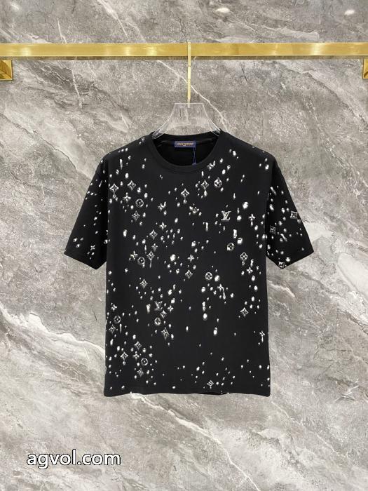 LOUIS VUITTONユニセックススタイル 海外直送 品質保証半袖Tシャツコピー ブランド 優良_0_4