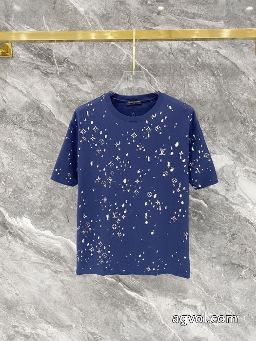 LOUIS VUITTONユニセックススタイル 海外直送 品質保証半袖Tシャツコピー ブランド 優良_0_5