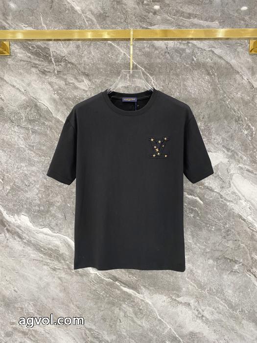 2026 サイズ豊富 HOT人気セール半袖Tシャツブランド コピー 優良LOUIS VUITTON_0_4