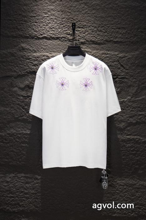 ブランド スーパー コピー半袖Tシャツいまが替え時!! 赤字超特価2026 完売必至CHROME HEARTS_0_4