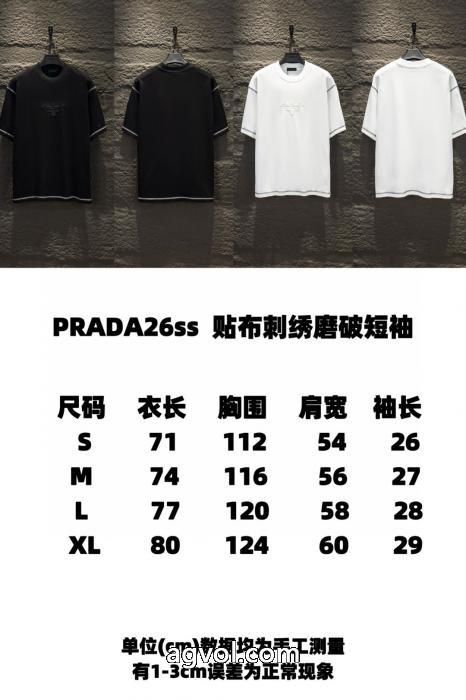 プラダブランド コピー 安心全国無料正規品 上品さ漂う 数量限定HOT半袖Tシャツ_0_0