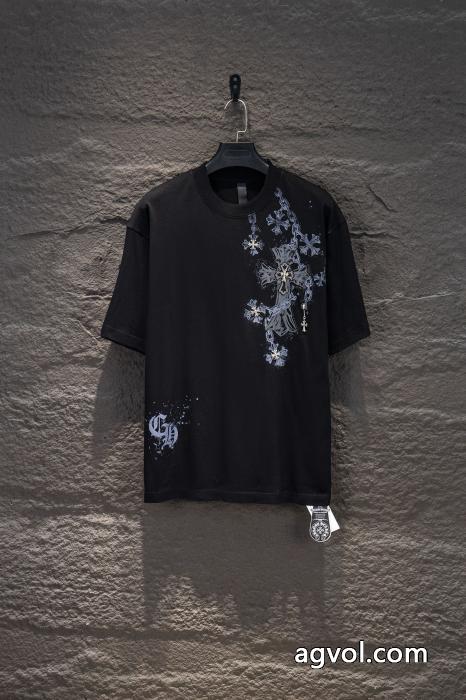 大人可愛い 大特価完売品！ ディテールが可愛いスーパー コピー  CHROME HEARTS半袖Tシャツ_0_3