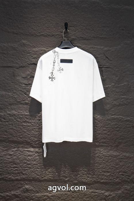 大人可愛い 大特価完売品！ ディテールが可愛いスーパー コピー  CHROME HEARTS半袖Tシャツ_0_4