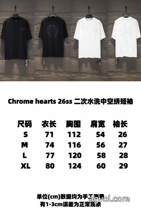 偽 ブランド サイト半袖Tシャツ優雅さに溢れる 完売必須 最安値挑戦中CHROME HEARTS_0_0
