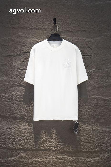 偽 ブランド サイト半袖Tシャツ優雅さに溢れる 完売必須 最安値挑戦中CHROME HEARTS_0_1