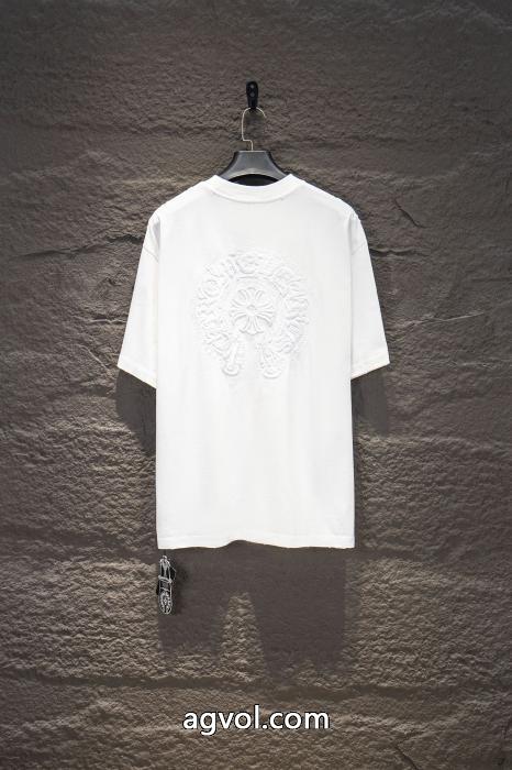 偽 ブランド サイト半袖Tシャツ優雅さに溢れる 完売必須 最安値挑戦中CHROME HEARTS_0_2