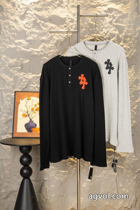2026超人気の最新作 好印象を与える 全国無料大人気偽物 ブランド ショップ長袖TシャツCHROME HEARTS_0_1