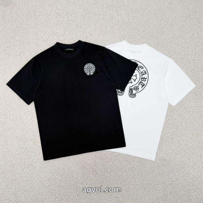 赤字超特価得価 今季トレンド 夏季超人気アイテムブランド コピー s 級CHROME HEARTS半袖Tシャツ_0_1
