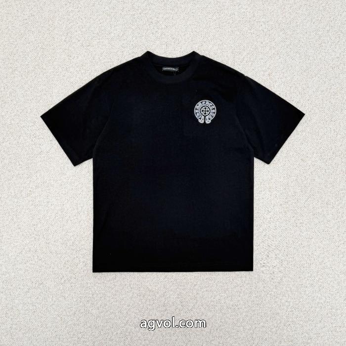 赤字超特価得価 今季トレンド 夏季超人気アイテムブランド コピー s 級CHROME HEARTS半袖Tシャツ_0_3