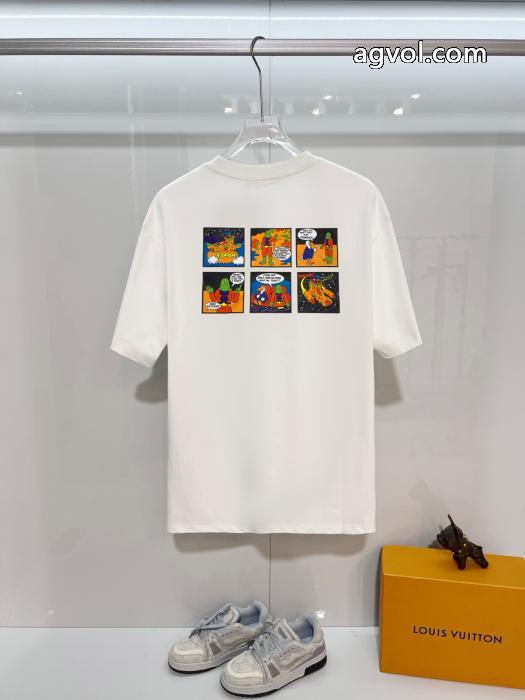 話題沸騰中  上質な材料 印象になってロエベ半袖Tシャツブランド 偽物 激安_0_0
