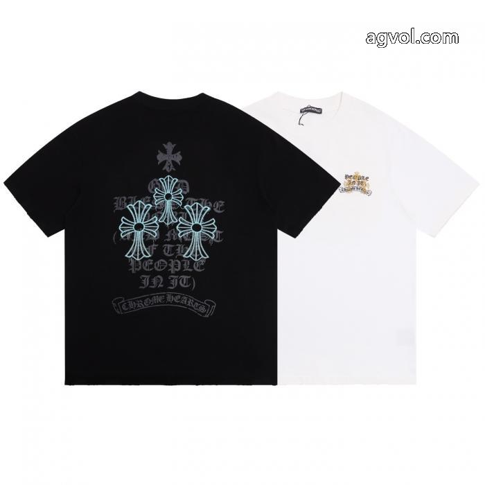 上品上質 ハイクオリティー 今年度最新限定スーパー コピー 安心半袖TシャツCHROME HEARTS_0_4