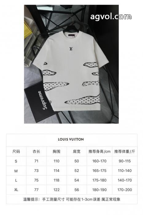 半袖TシャツLOUIS VUITTON先行予約販売 個性的 爆買い新品ブランド コピー_0_3