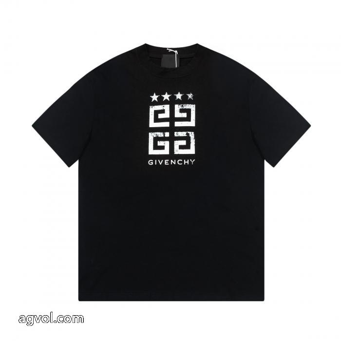 必須アイテム 26ss洗練デザイン 魅惑偽 ブランド GIVENCHY半袖Tシャツ_0_0