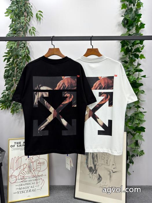 Off-White注目の逸品 季節限定販売 注目度の高い通販 ブランド半袖Tシャツ_0_3