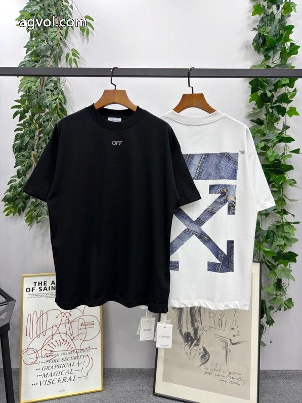 半袖Tシャツ数量限定新品 SS26オシャレ 雑誌掲載アイテム Off-White偽 ブランド_0_2