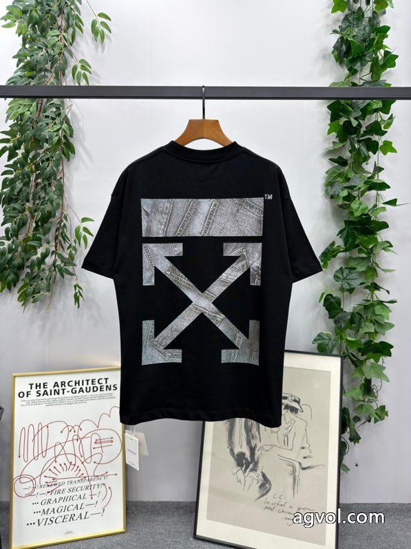 半袖Tシャツ数量限定新品 SS26オシャレ 雑誌掲載アイテム Off-White偽 ブランド_0_4