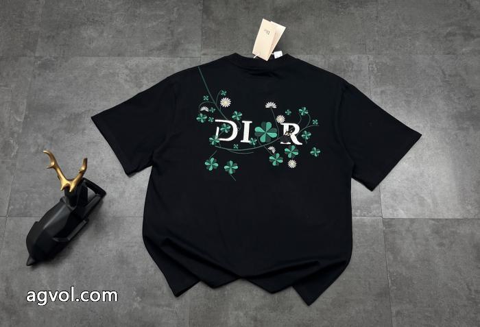 DIOR半袖Tシャツ清涼感 人気モデル雑誌掲載 幅広く使えるブランド コピー ショップ_0_1