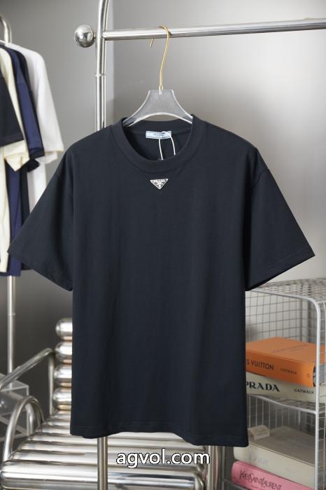 VIP価格 海外限定アイテム 数量限定特価ブランド 品 コピープラダ半袖Tシャツ_0_3