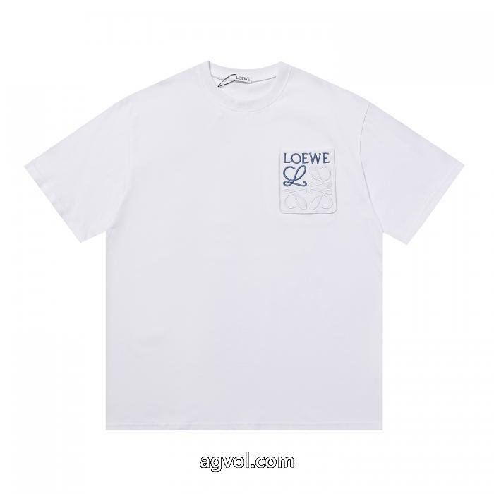 半袖Tシャツ入手困難 今シーズン新作 超優秀ブランド 品 激安 通販LOEWE_0_4