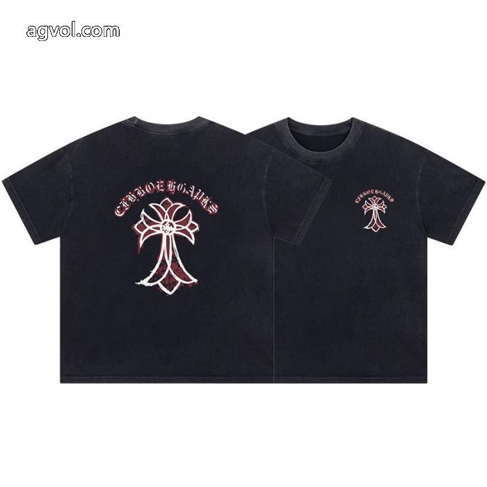 CHROME HEARTS今すぐ欲しい 最新トレンド 韓国ファッションスーパー コピー 通販 優良半袖Tシャツ_0_4