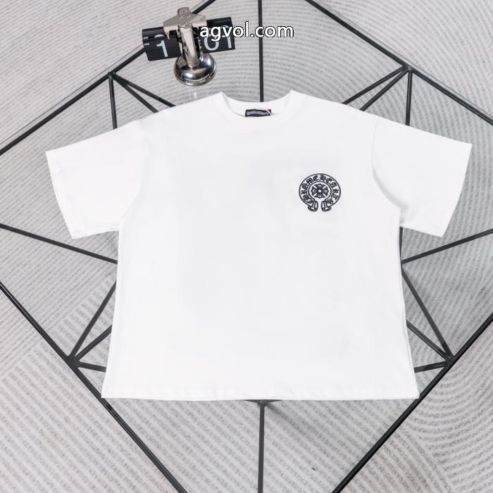ブランド 偽物今年流行 期間限定セール デザイン性の高いCHROME HEARTS半袖Tシャツ_0_2