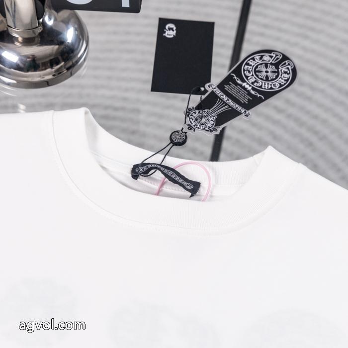 ブランド 偽物今年流行 期間限定セール デザイン性の高いCHROME HEARTS半袖Tシャツ_0_3