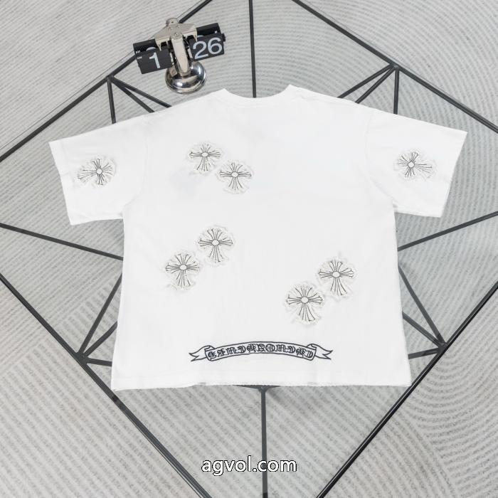 人気ブランド新作 超お買い得 精製加工スーパーコピー2026CHROME HEARTS半袖Tシャツ_0_1