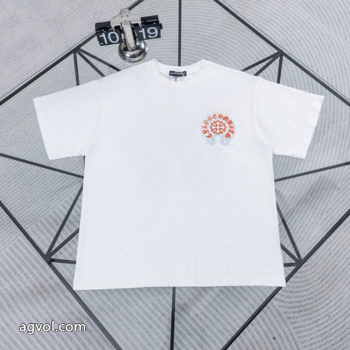 偽物 ブランド半袖Tシャツ永遠の定番モデル 新作限定便利でめちゃ可愛 特価高品質クロムハーツ_0_2