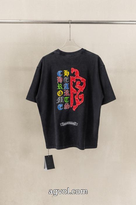 クロムハーツ半袖Tシャツ新作入荷正規品 品質保証 男女共用激安 ブランド_0_2