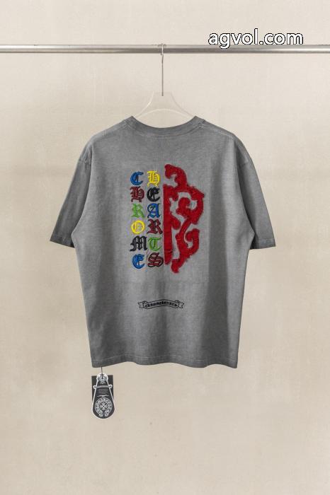 クロムハーツ半袖Tシャツ新作入荷正規品 品質保証 男女共用激安 ブランド_0_4