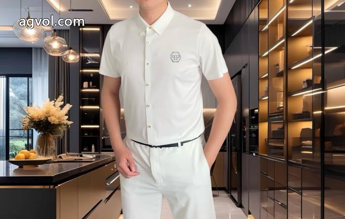 フィリッププレインブランド 偽物 激安 通販世の流行に左右されないデザイン 早期完売 大人っぽく仕上げシャツ._0_1