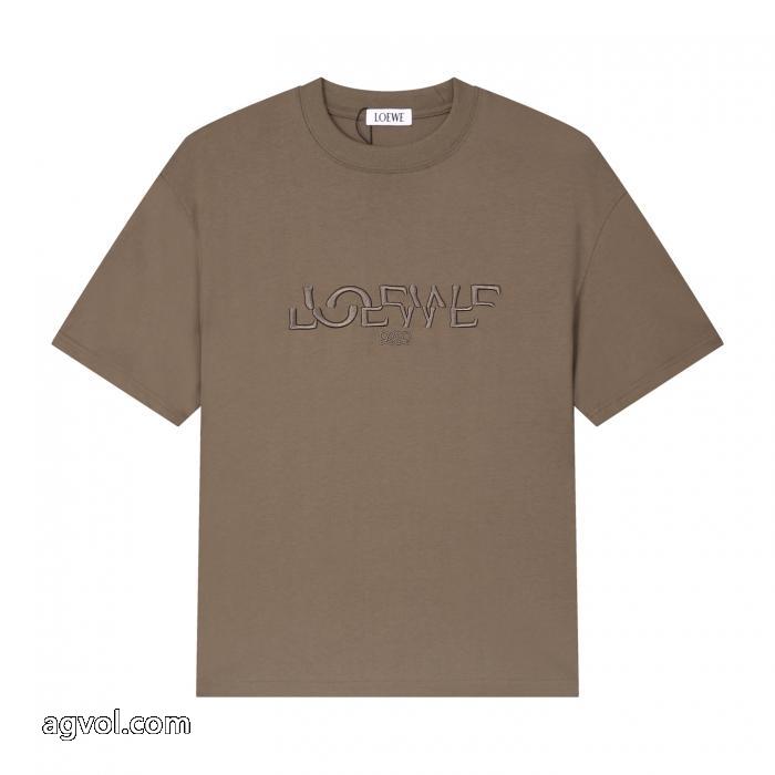 LOEWE最新のアイテム HOT人気 大人の雰囲気たっぷりブランド 激安半袖Tシャツ_0_1