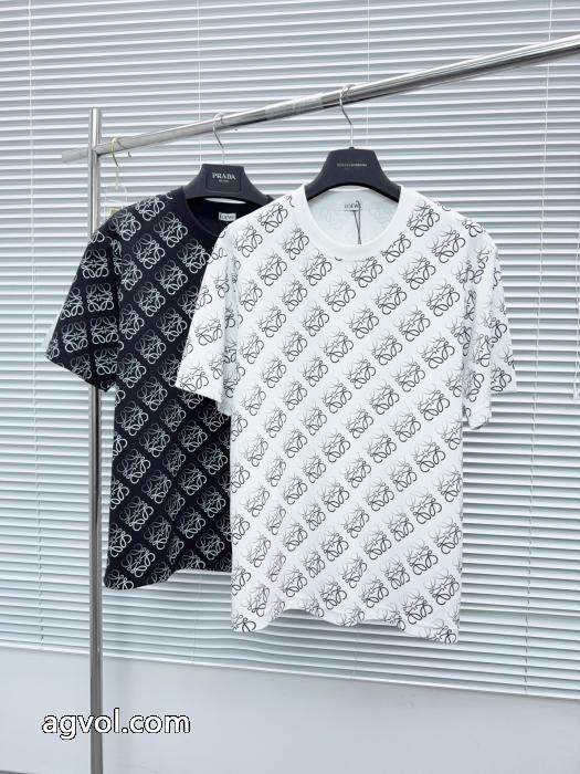 激安 通販 ブランド半袖Tシャツ限定激安 2026 HOT新品 夏の大人カジュアルスタイルLOEWE_0_0