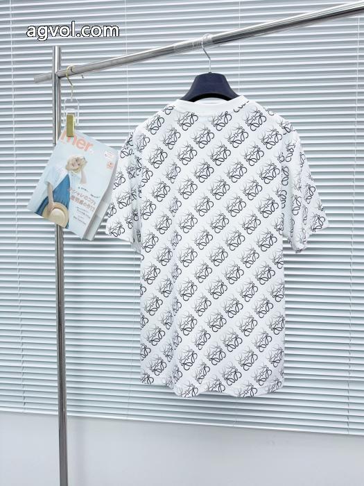 激安 通販 ブランド半袖Tシャツ限定激安 2026 HOT新品 夏の大人カジュアルスタイルLOEWE_0_4