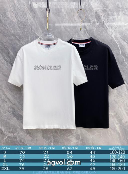 MONCLERデザイン性抜群 抜群な存在感 ユニセックスブランド コピー 品半袖Tシャツ_0_2