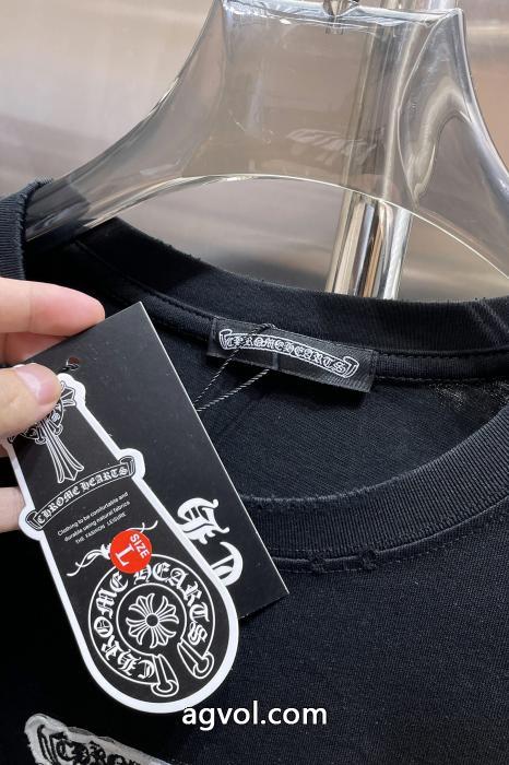 ブランド 通販 激安半袖Tシャツ最安値挑戦！ 夏季新作品 完売必須CHROME HEARTS_0_4