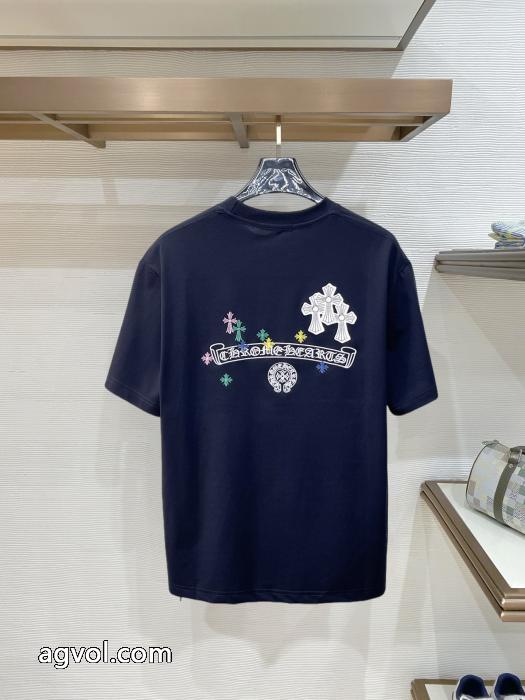 半袖Tシャツ洗練な一品 全国無料全国無料HOT 欲しい可愛く新鮮CHROME HEARTSブランド コピー s 級_0_2